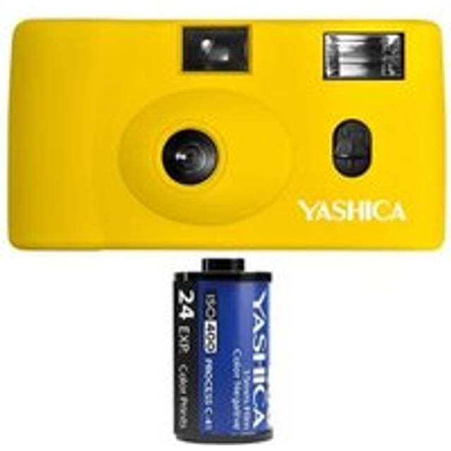Yashica MF-1 Snapshot Art Camera Yellow