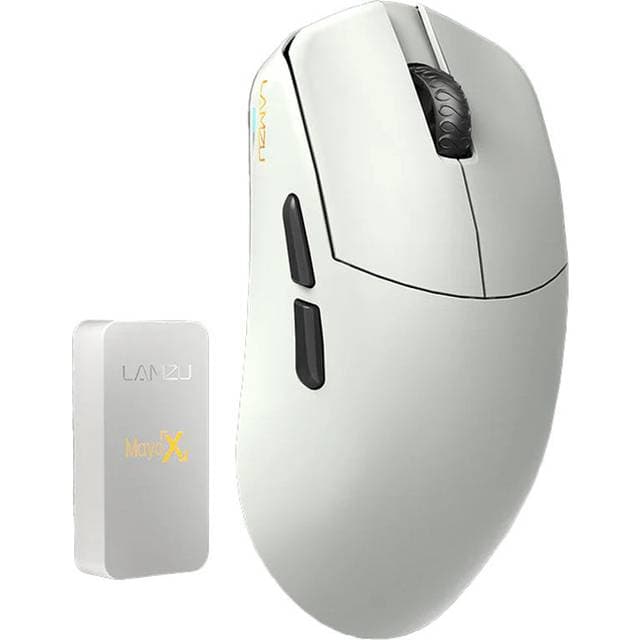 Lamzu MAYA X 8K Grå Trådløs Gaming-Mus