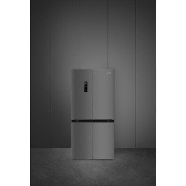 Smeg Køle Fryseskabe Dark Inox Look FQI48KD