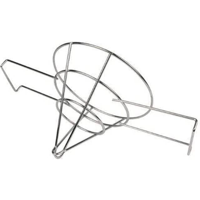 Winco 10"" Fryer Filter Stand Chrome Medium