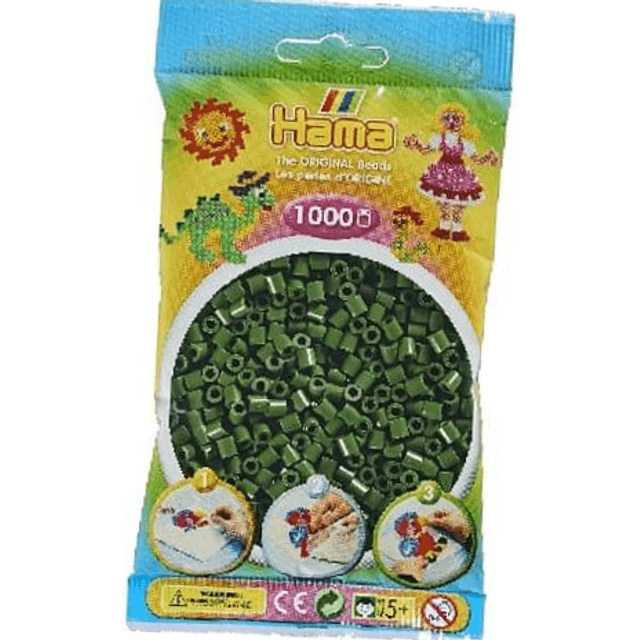 Hama Midi Forest Green 207-102