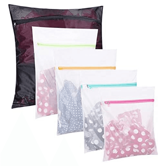 Exogio Set of 5 Mesh Laundry Bags - Extra Large