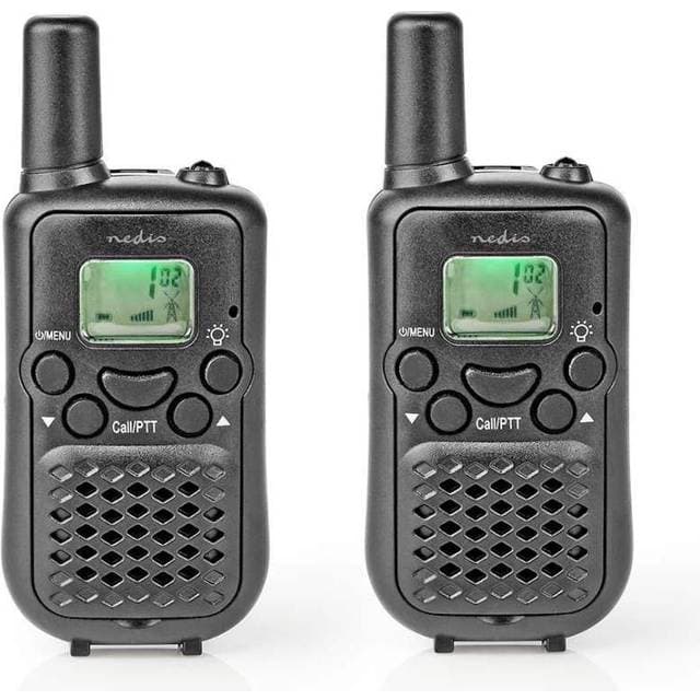 Nedis Walkie Talkie 5 km 8 Kanaler VOX 2 Stk