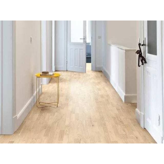 Haro 3 Stavs Parketgulv Eg Hvid Favorit