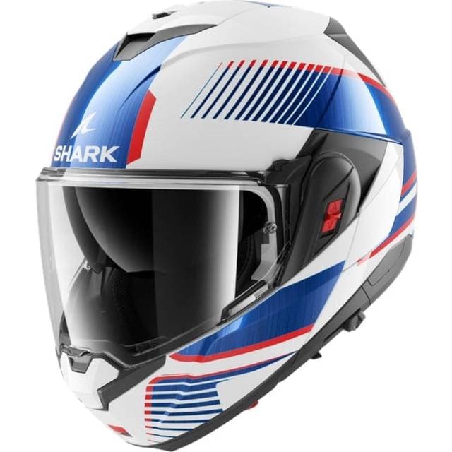 SHARK Helmets OXO Sikter - White/Chrome Blue