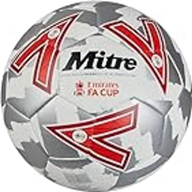 Mitre FA Cup 2024/25 Training Football Grey