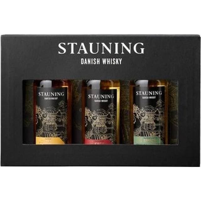 Stauning Gaveæske 3x5 cl 46%