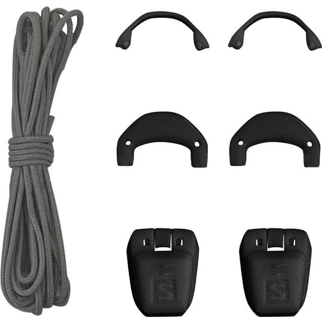 INF Salomon Quicklace Snørebånd Grå S