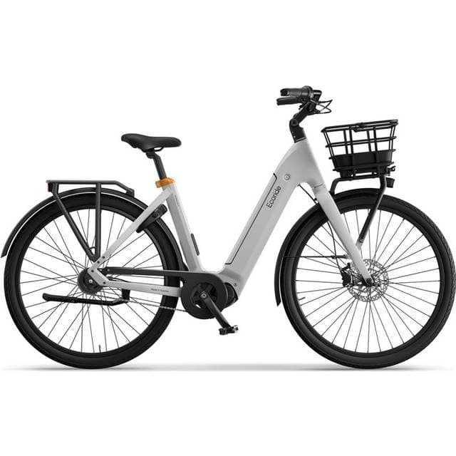 Ecoride Ambassador 4 Mid Coaster Elcykel Vit