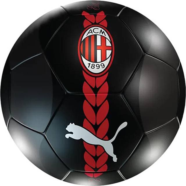 Puma Ac Milan Prematch Ball Mini Black