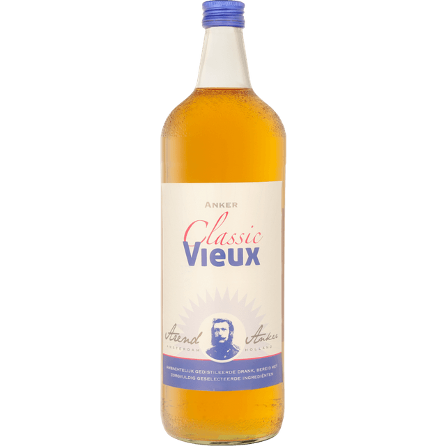 Anker Vieux 1ltr Brandy 35 % Vol 70 cl