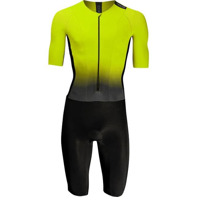 Huub Collective Fluro Yellow Trisuit