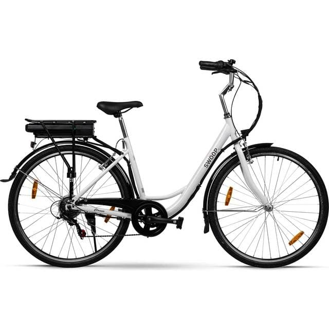 Swoop Elektrisk Cykel Classic Dame 28" Hvid