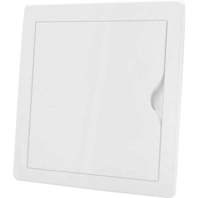 Airroxy Inspektionslem 250x250mm Plast Hvid