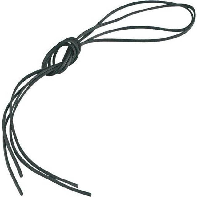 Euro-Dan Læder Snørebånd 120 cm Sort 9901