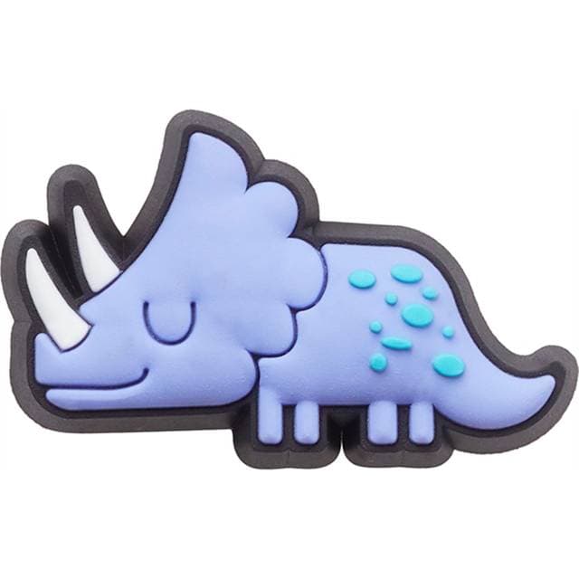 Crocs Jibbitz Purple Dino