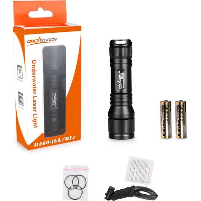 Orcatorch Laserpointer D560-GL 5mW Grøn