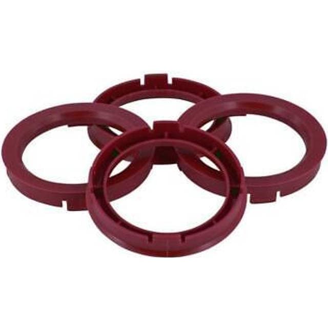 TPI Centreringsringe 64.0-56.1mm Ruby Red
