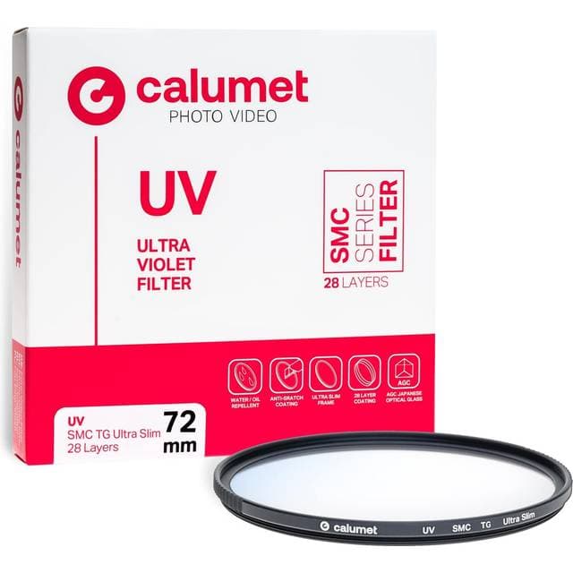 Calumet Filtr UV SMC TG 72 mm Ultra Slim