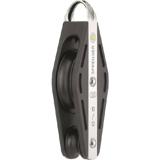 Sprenger Violinblok Enkelt 12 mm M/Glideleje