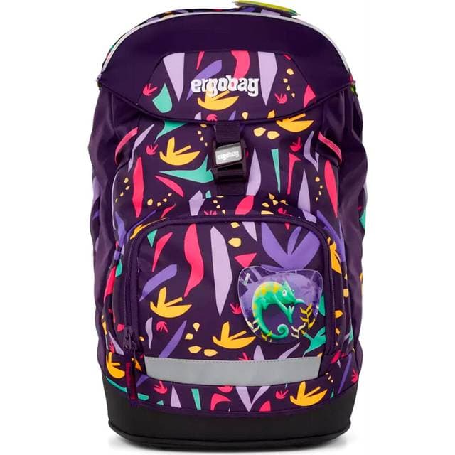 Ergobag Skoletaske Prime JungleBear - Lilla