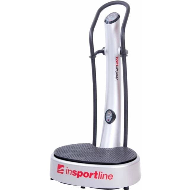 inSPORTline Lotos Vibrationsplade Sølv