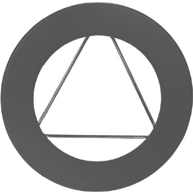 Schiedel Rosette M/Fjeder Ø150