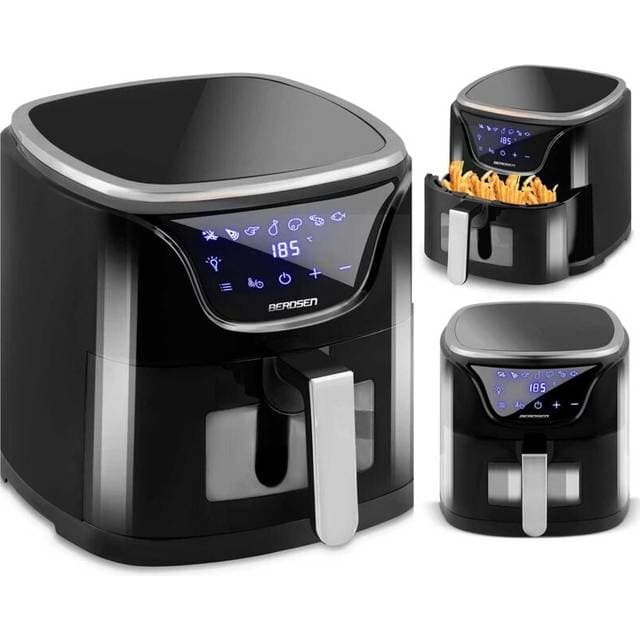 Air Fryer BD-652 Sort Og Sølv