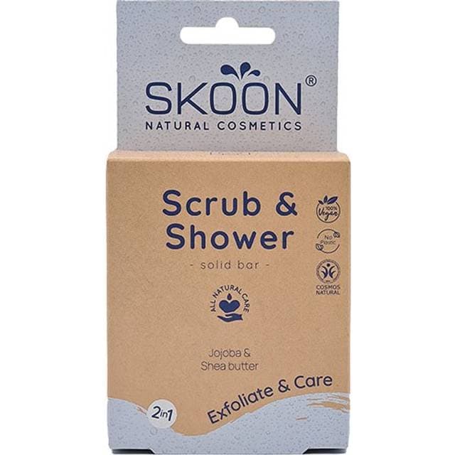 Skoon Solid Scrub & Shower Bar 2 in 1 90 Gram