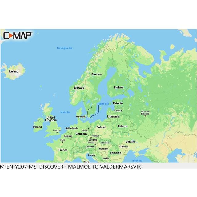 C-Map Elektronisk Søkort Discover