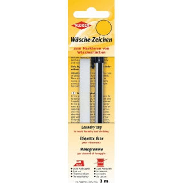 Kleiber Vasketøj Tags Tape Lille Sæt - Hvid