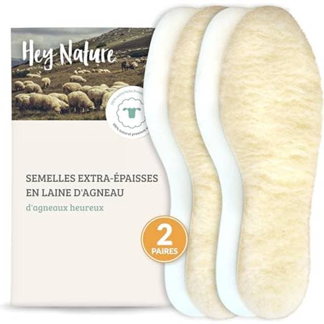 Hey Sign Nature Warm Lambswool Insoles