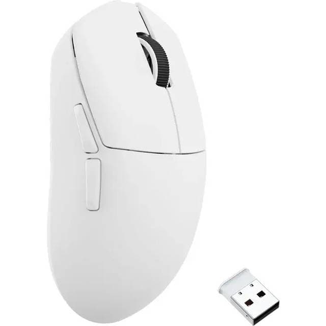 Keychron Lemokey G1 Trådløs Mus Hvid