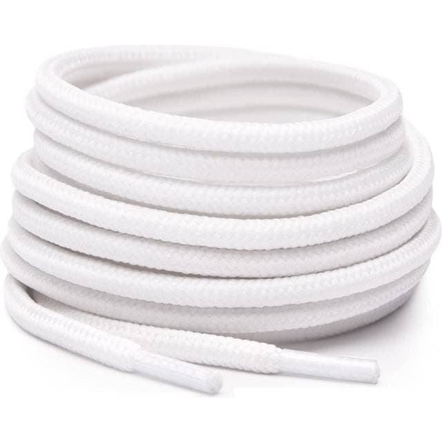 INF Støvlesnørebånd 5 Par Hvid 140 cm