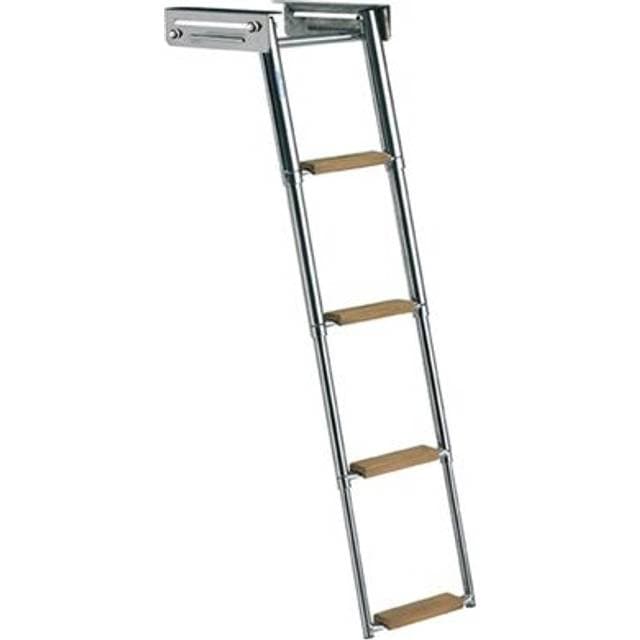 Båtsystem Kassettestige Teleskop 4 Teaktrin