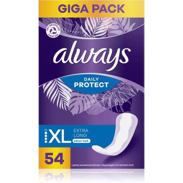 Always Daily Protect Extra Long 54-pak