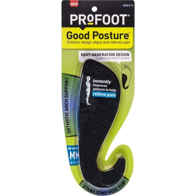 Profoot Good Posture Orthotic Insole Men 8-13