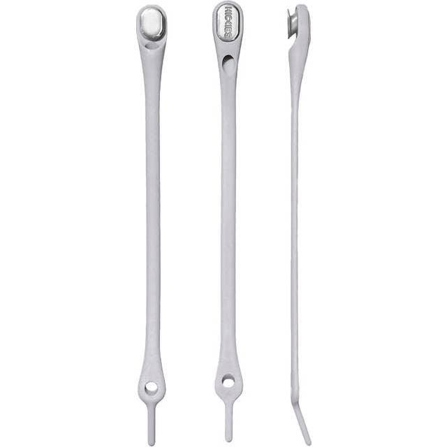 Hickies No Tie Laces 2.0 Metal Silver OneSize