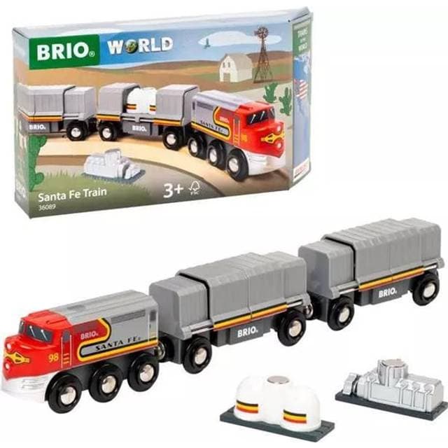 BRIO World Santa Fe Train
