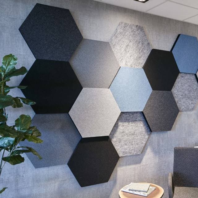 Lydabsorbent Honey EcoSUND 600x520x50 mm Hvid