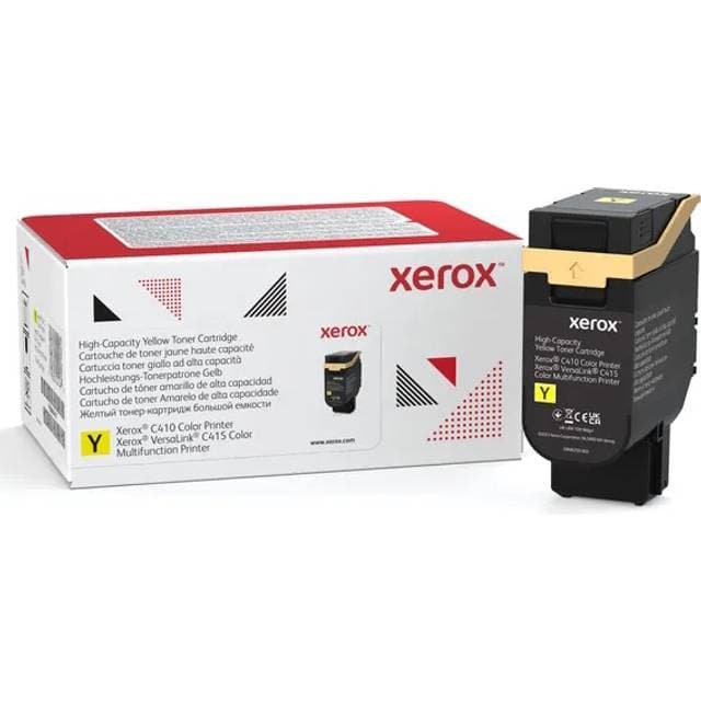 Xerox Høj Kapacitet Toner Cartridge - Gul