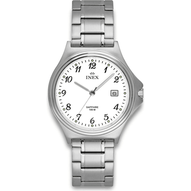 INEX Herre 39.5mm Quartz Herre m/lænke
