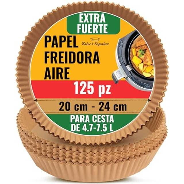 Signature Round Air Fryer Liners 125Pcs