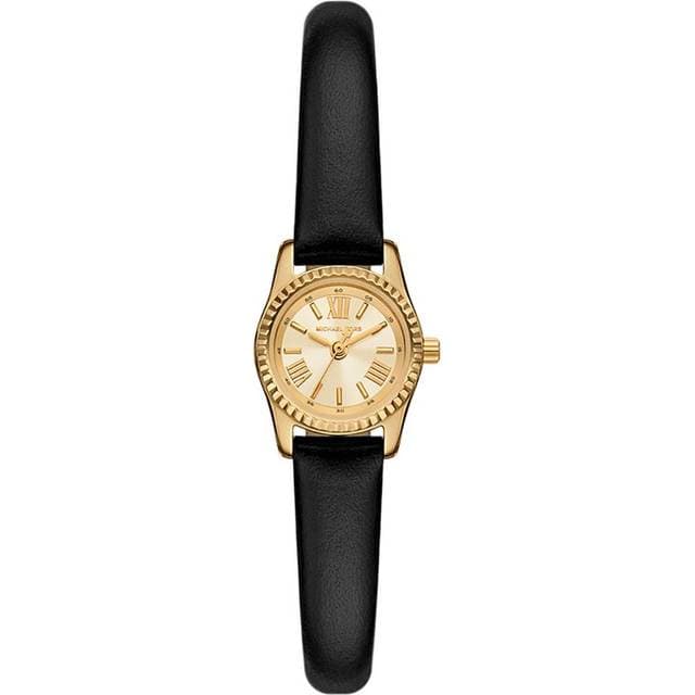 Michael Kors Analogt Ur Lexington Guld Sort