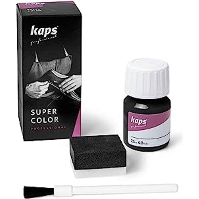 Kaps Super Color Lederfarbe 25 ml Schwarz 118