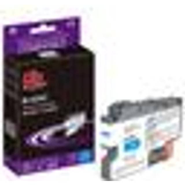 Brother LC424C cyan blækpatron Kompatibel