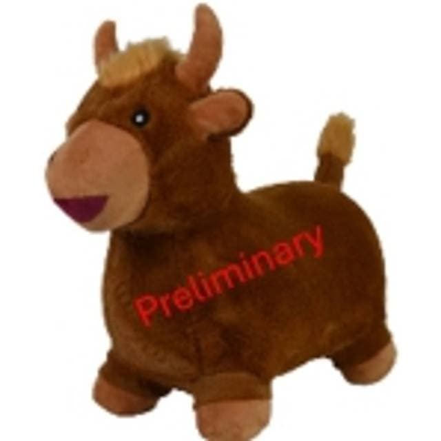 Krea Hop And Bounce Plush Jersey Cow