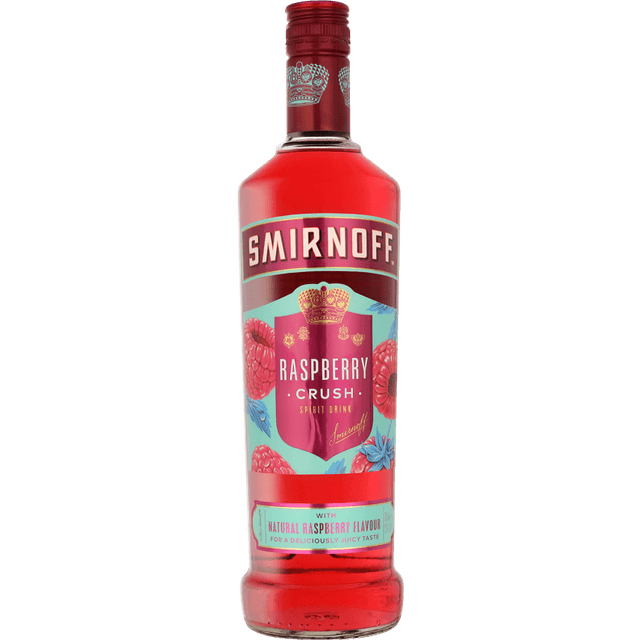Smirnoff Vodka Raspberry Crush 37,5% 25% 70 cl