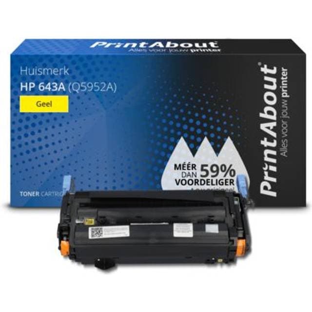 HP Compatible HP 643A Toner Cartridge Yellow