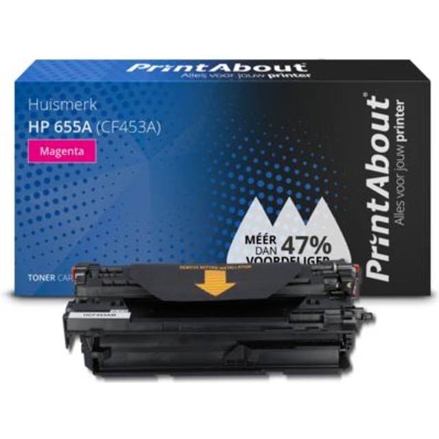 Staples 655A magenta sider CF453A